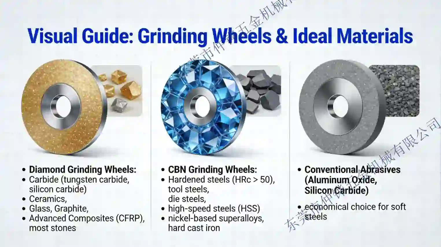 Diamond Grinding Wheels | Resin/Metal/Ceramic Bond - SinoGrind ...